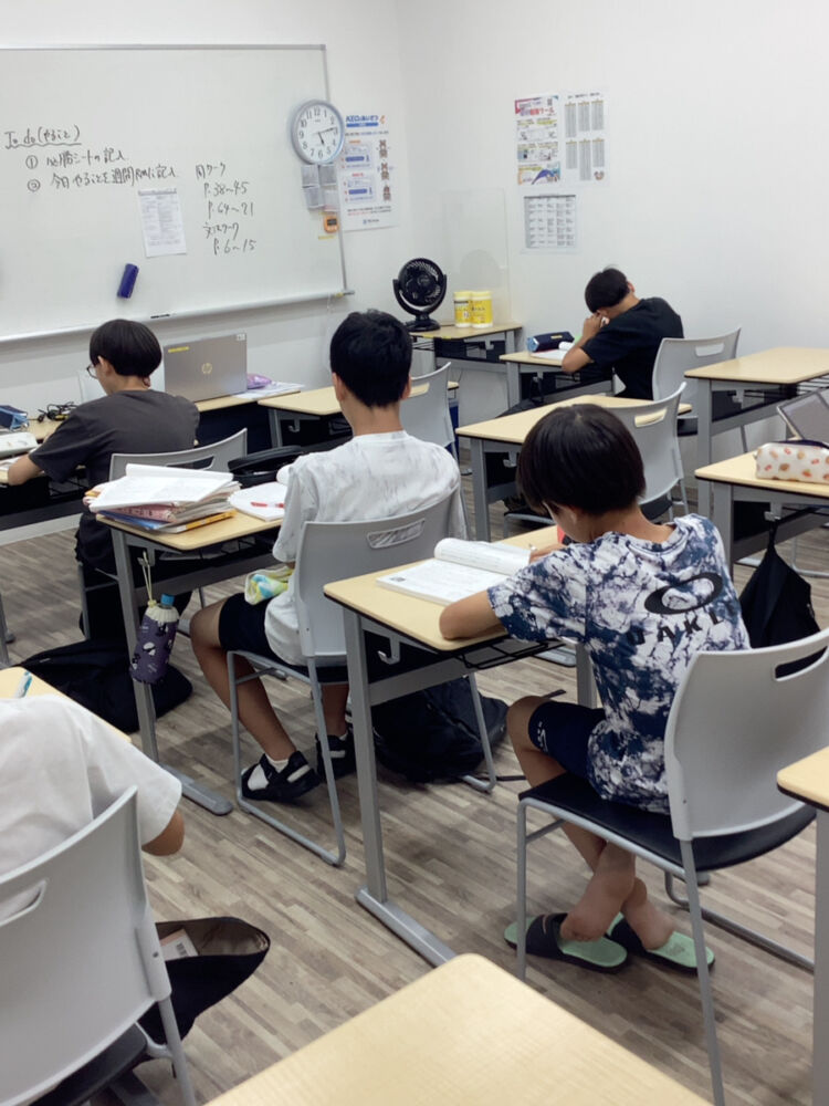 【2学期テスト対策】京田辺教室の集中特訓スタート！友達紹介キャンペーンもやってます！